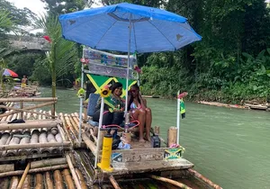 Montego Bay Bamboo River Rafting with Limestone Massage