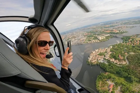 Stockholm Highlights Helicopter Tour