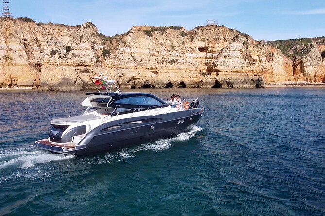 Ponte da Piedade private evening Charter with Drinks and Snack