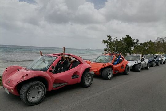 Cozumel Jeep or Buggy Tour with Snorkeling from Cancun