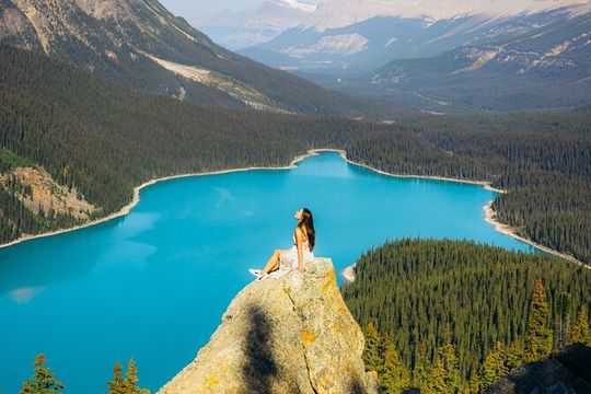Columbia Icefield Adventure,Bow Lake,Peyto Lake in Banff & Jasper