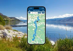 Scenic Kamloops Self Guided Audio Driving Tour to Lake Louise