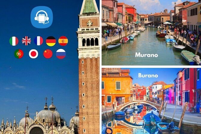 Audioguide Venice: Saint Mark's Square, Murano & Burano