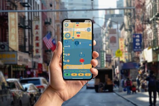 Chinatown and Little Italy GPS App Walking Tour Mobile Game
