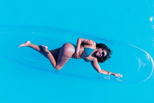 Montego Bay Captivating Aerial Clear Kayak Drone Photoshoot