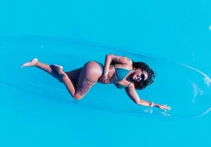 Montego Bay Captivating Aerial Clear Kayak Drone Photoshoot