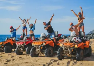 ATV Tour Desert Adventure and Sky Bike in Cabo San Lucas