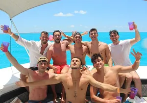 Isla Mujeres Spring Break Party Catamaran Snorkel and Open Bar