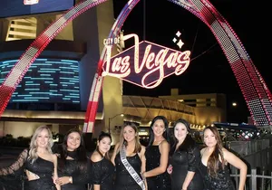 Las Vegas Strip & Fremont Limo Tour with VIP Meal Experience