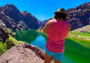 Arizona Hot Springs Kayaking 2 Day Camping Trip 3-6 Course Meals