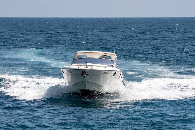 Private boat tour to Capri from Amalfi Coast. Drinks included