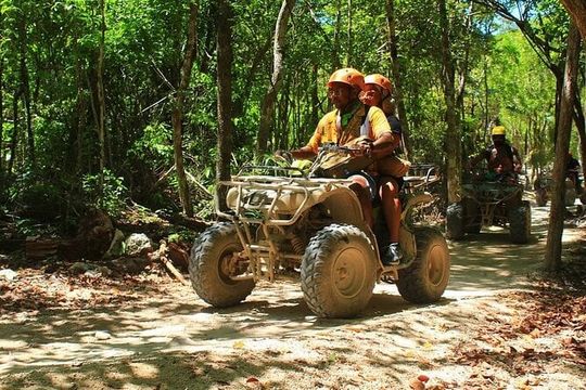Off-Road Adventure in Cancun, ATVs, Ziplines and Cenote splash