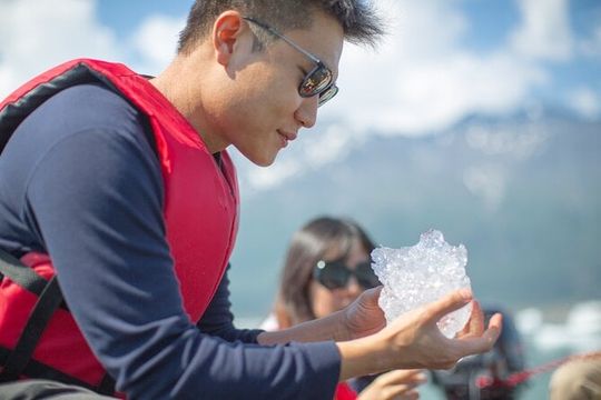 Heli Glacier Iceberg Raft Tour from Seward