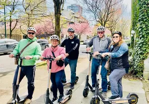 3 Hour E-Scooter Rental from Convenient Location on Seawall