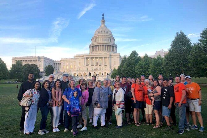 Capitol Hill with US Capitol, National Mall Bus Tour, Boat Cruise