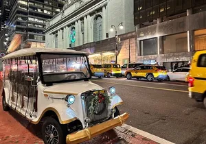 NYC: Midtown Small Group Guided Cart Tour