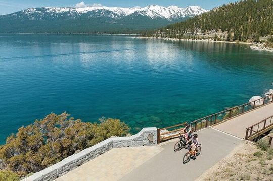 Lake Tahoe East Shore Trail 2-Hour Self-Guided E-Bike Tour