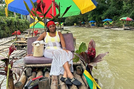 Bamboo Rafting and Beef Patty Stop with Souvenir shopping