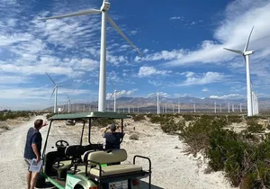Palm Springs Windmill Guided Tour by Golf Cart