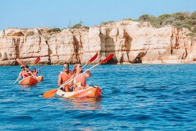From Albufeira: Kayaking in Albufeira or Benagil w/ hotel Pick Up