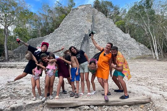 Private Tour Coba ruins Cenote Cavern Mayan Village Lunch