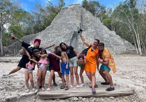 Private Tour Coba ruins Cenote Cavern Mayan Village Lunch