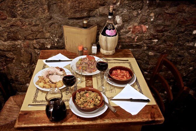 Private Florence Evening Food Tour: Oil, Wine, Old-school dishes