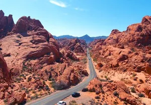 Valley of Fire, Seven Magic Mountains & Vegas Sign Tour