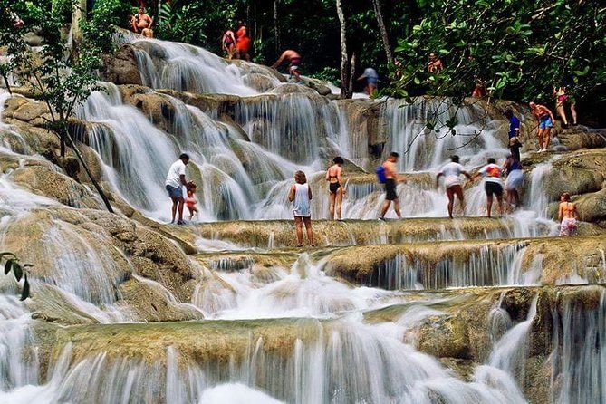 Dunns River Falls and River Rapids Jamaica with Lunch