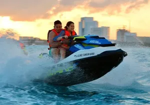 Jet Ski Ride on the Cancun Coast 30 Minutes