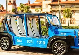 St. Augustine Scavenger Hunt in an Electric Moke Vehicle