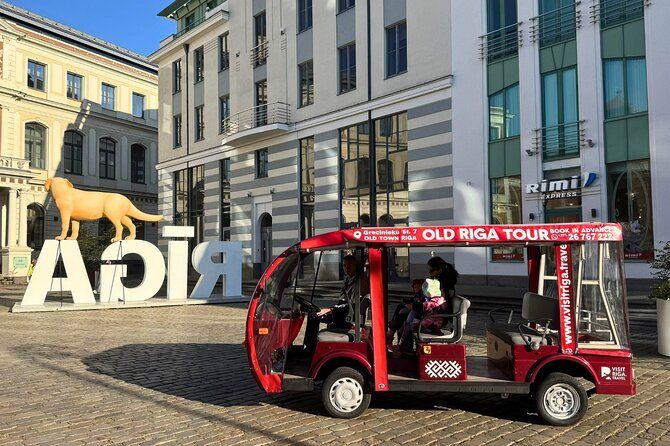Old Riga E-Bus Tour with Audio Guide, 45 min