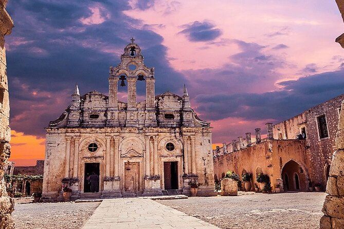 From Chania Areas Trip to Arkadi Margarite and Rethymno City Tour
