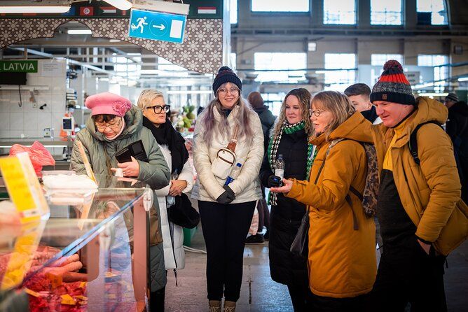 Riga Central Market & Traditional Food tasting experience