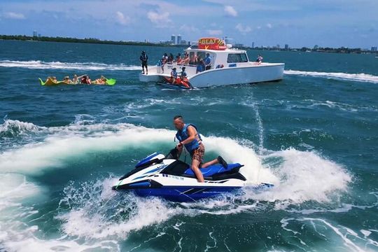 Miami Self drive Jet Ski with Bluetooth Speakers