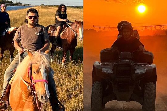 1 hour of ATV + 1 hour horse ride-- free videos and pictures