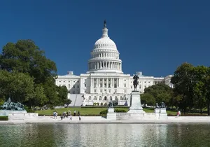Capitol Hill & US Capitol Entry, DC Bus Tour, Arlington Cemetery