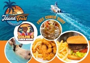 Swimming Pigs & Snorkeling Tour w/ Lunch at Goldie's Conch House
