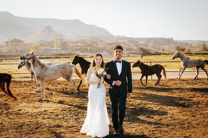 Cappadocia Running Horses Photoshoot with Instagram Reels