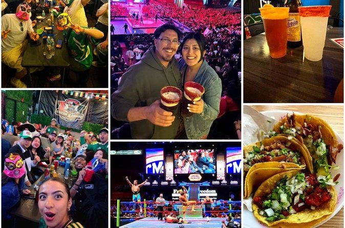 Mexican Wrestling and Gastronomy Show