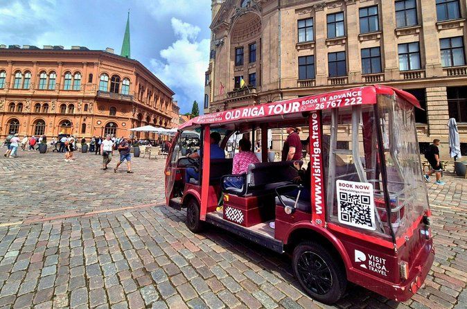 Old Riga E-Bus Tour with Audio Guide, 45 min