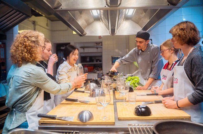 VIP Cooking Class with Carbonara, Pesto Making, Lasagna & Cannoli