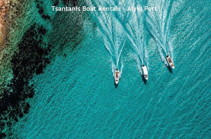 Full Day or Half Day Paros Private Boat Rental