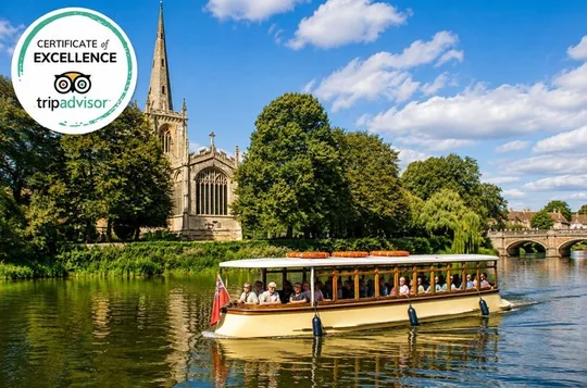 Stratford-upon-Avon: River Cruise and City Audio Tour