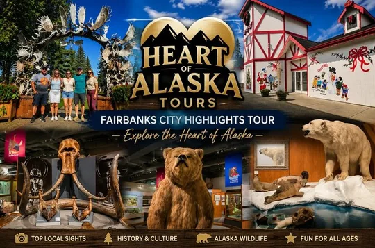 Fairbanks Top City Highlights Tour Summer/Fall