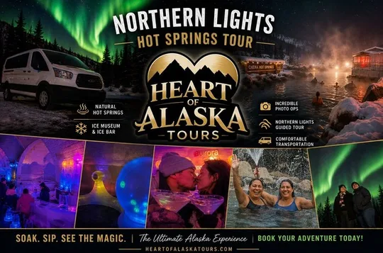 Spectacular Chena Hot Springs Northern Lights Experience