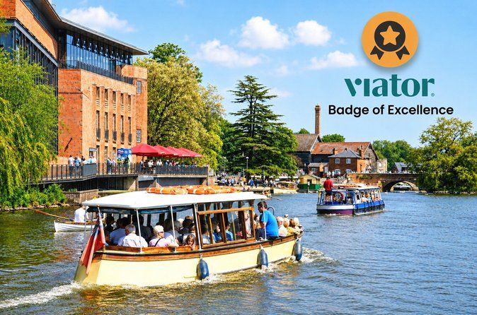 Stratford-upon-Avon: River Cruise and City Audio Tour