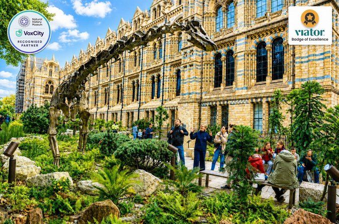 London: Natural History Museum Guided Tour + Entry with Audio