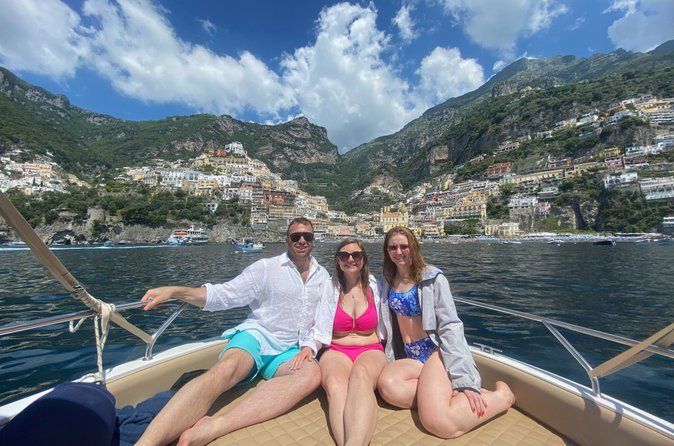 Positano Half Day Private Boat Tour from Sorrento- Motorboat 20ft