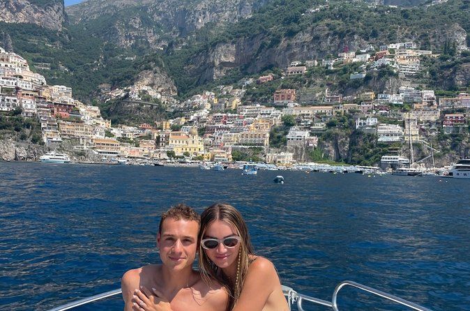 Capri & Positano Private Boat Tour from Sorrento -20ft Motorboat